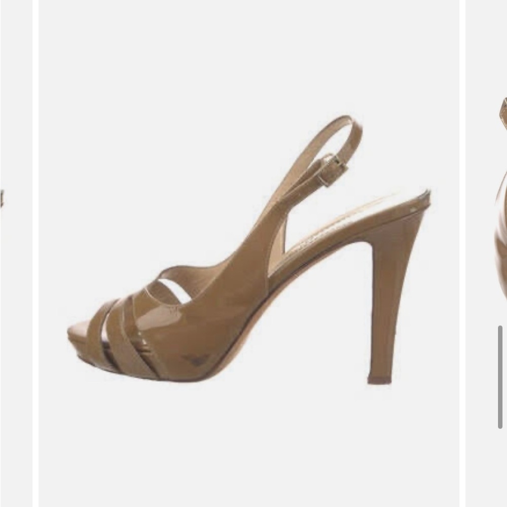 KATE SPADE TAUPE SLINGBACK HEEL